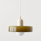 Nordiquea Glass Ceiling Pendant Lamp Adjustable Suspension