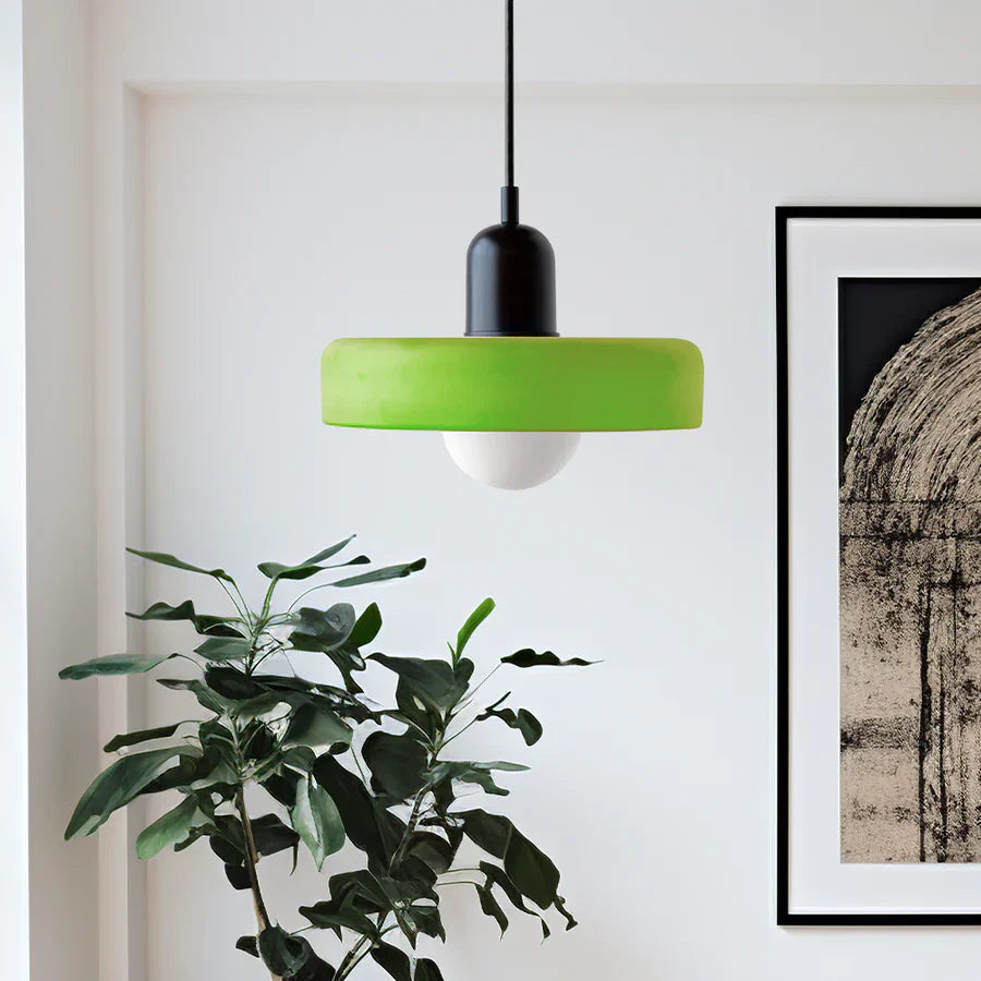 Nordiquea Glass Ceiling Pendant Lamp Adjustable Suspension