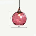Elegant Glass Ball Hanging Lamp LumenSphere Pendant Light
