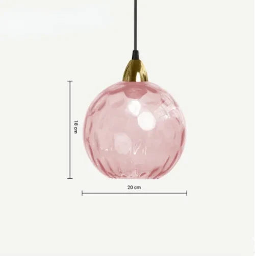 Elegant Glass Ball Hanging Lamp LumenSphere Pendant Light