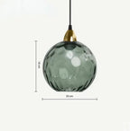 Elegant Glass Ball Hanging Lamp LumenSphere Pendant Light
