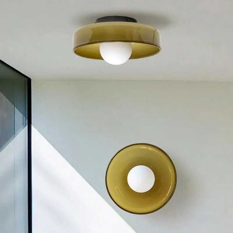 Nordic Glass Ceiling Lamp for Elegant & Modern Lighting - Euroselle