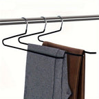 Stainless Steel Z-Shaped Pants Hanger 10 Pack - Euroselle