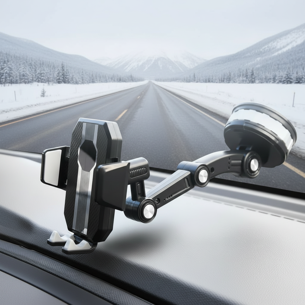 Universelle Auto-Handyhalterung mit 360° verstellbarer Rotation - Euroselle