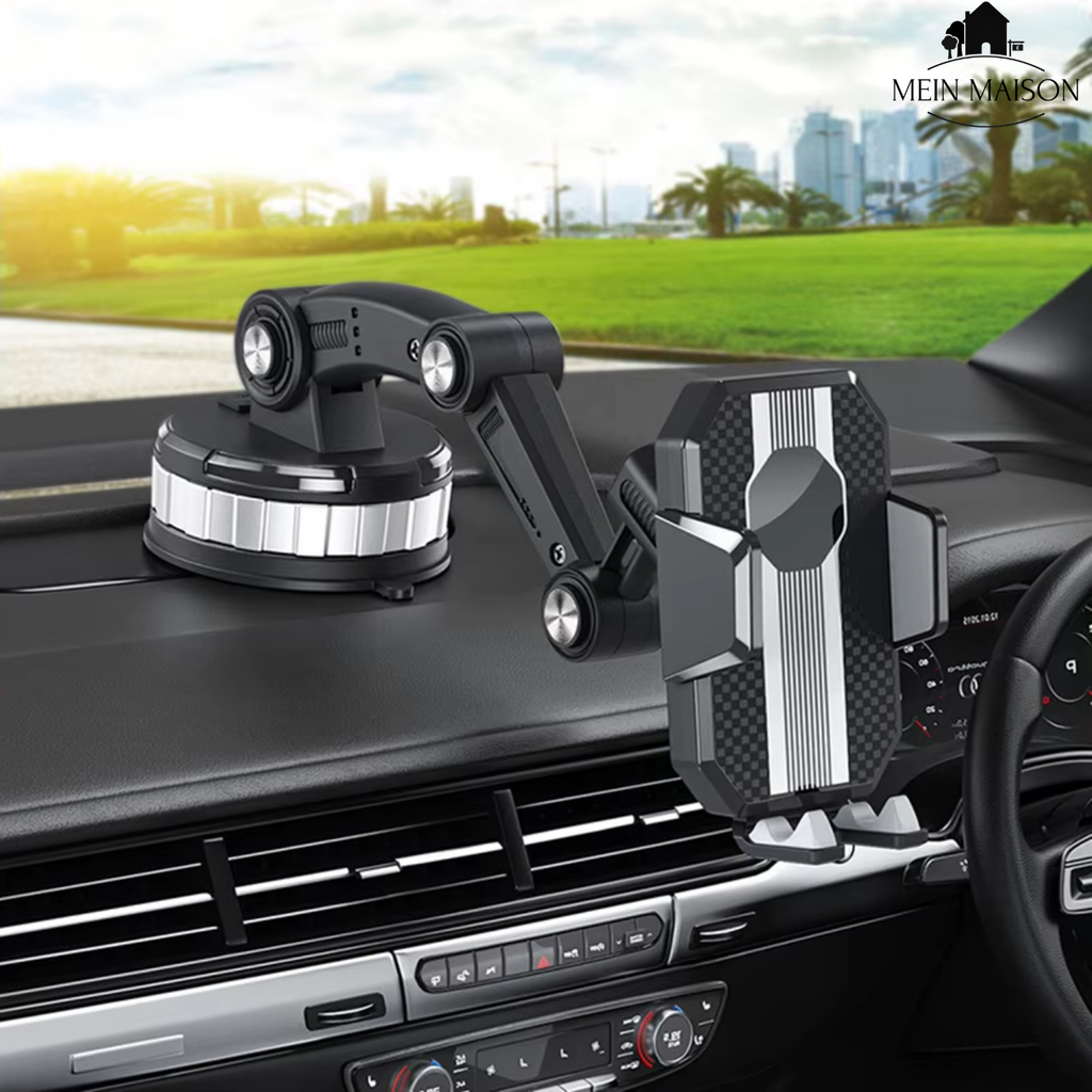 Universelle Auto-Handyhalterung mit 360° verstellbarer Rotation - Euroselle