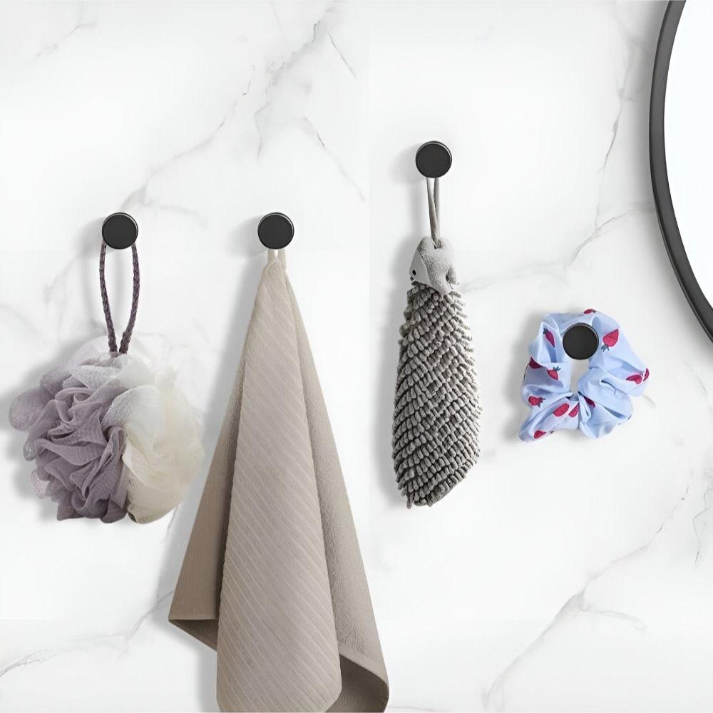 Stainless Steel Vacuum Seal Shower Hooks - Euroselle