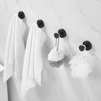 Stainless Steel Vacuum Seal Shower Hooks - Euroselle