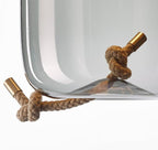 Nordic Rope & Glass Pendant Lights