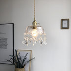 Raysis - Glass crystal transparent Pendant Lamp