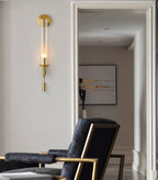 Sarika - Modern Fluted Glass Wall Sconce