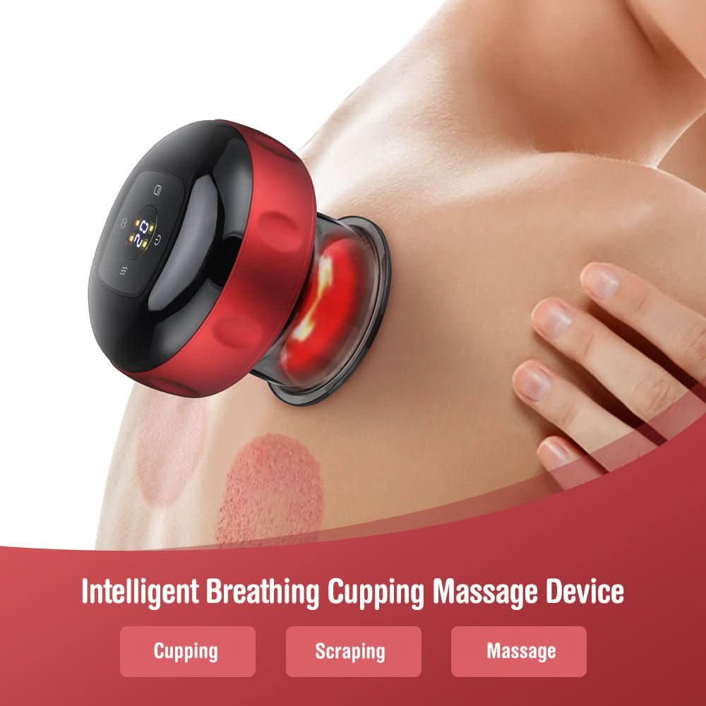 VitalFlow Electric Cupping Set — Adjustable Suction Control, Built-In 20-Minute Timer