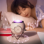 Projektorlampe Galaxie Stern LED Bluetooth-Lautsprecher, USB- und batteriebetrieben | Euroselle