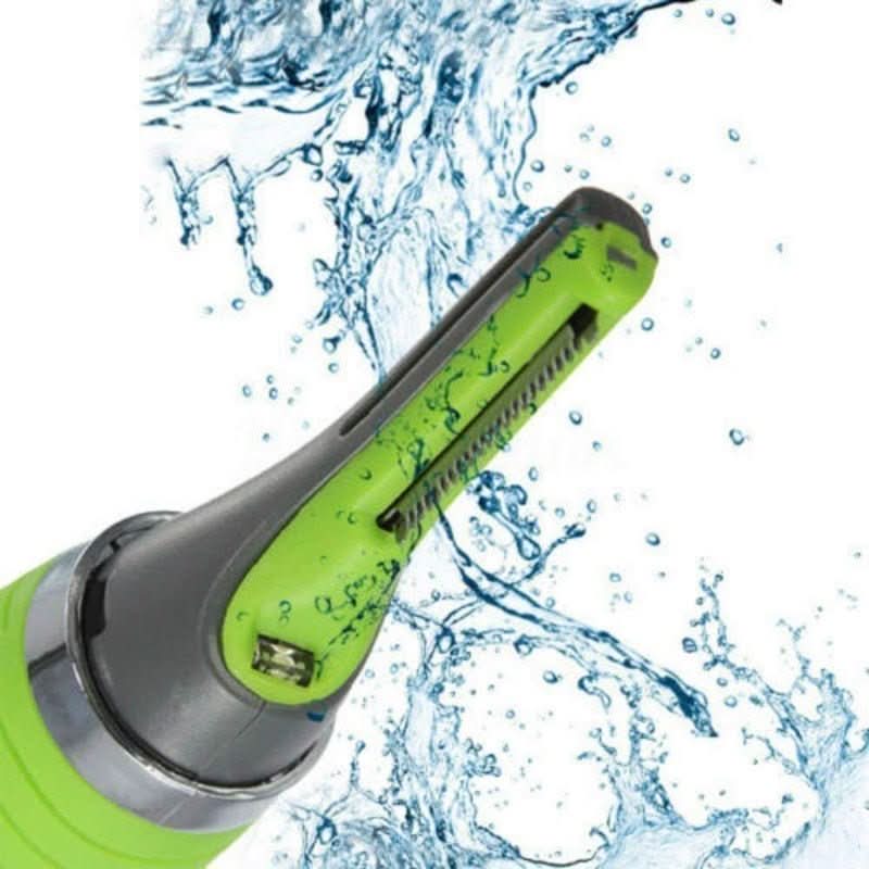NoseEdge Pro Precision Nose And Ear Trimmer — LED Light, Gentle Hair Removal