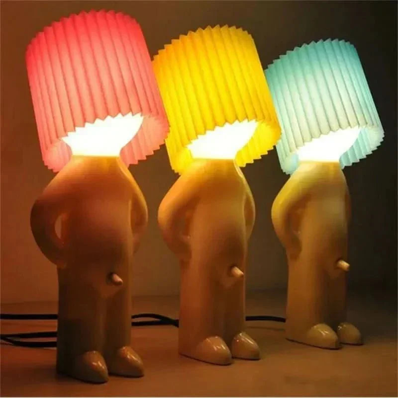 GiggleGlow LED-lampa — varmt vitt sken, låg energiförbrukning