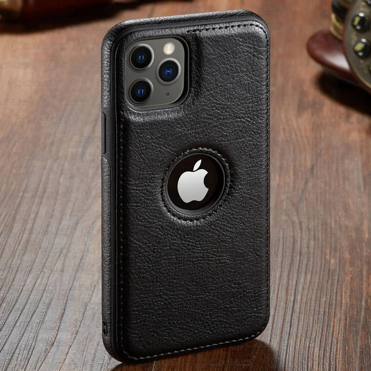 レザー製フィット iPhone 11 / 11 Pro / 11 Pro Max シェル - エッジガード