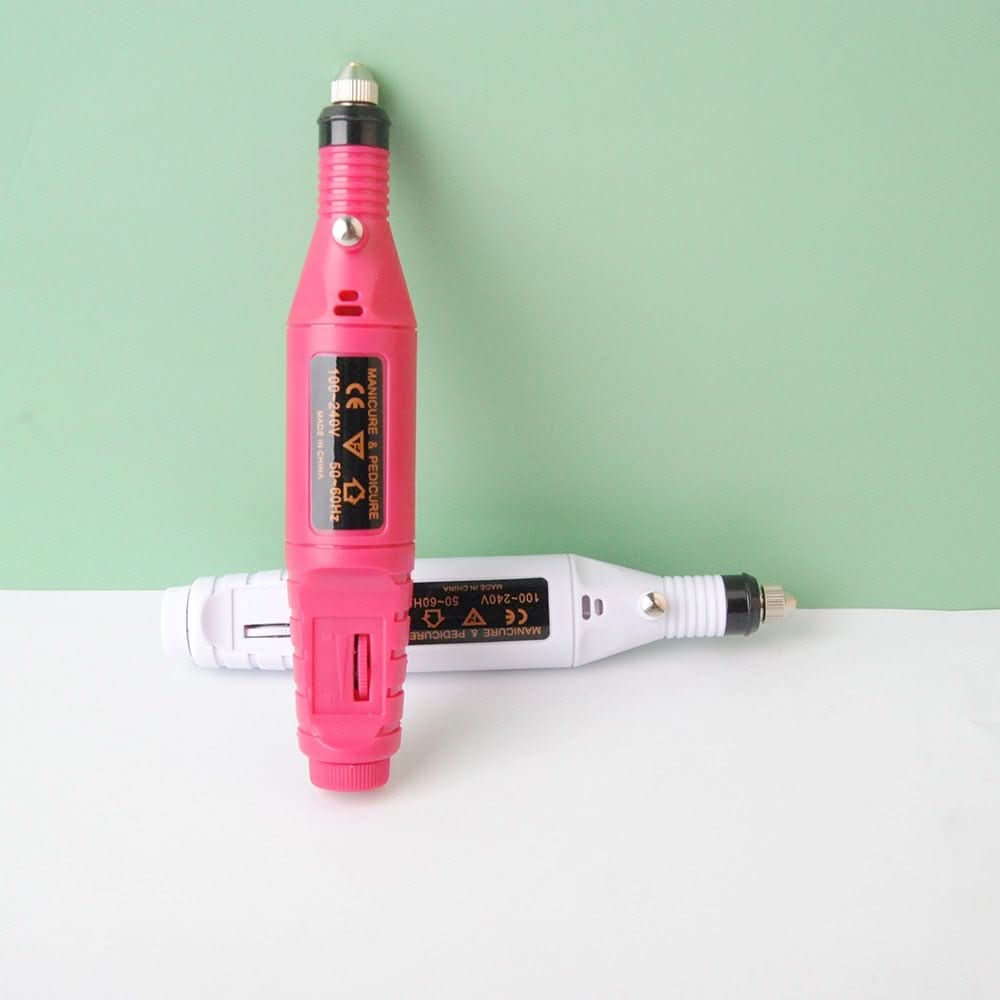 NailMaster Elite 6-In-1 Electric Nail Care Kit — Interchangeable Attachments for Natural and Gel Nails