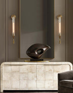 Sarika - Modern Fluted Glass Wall Sconce