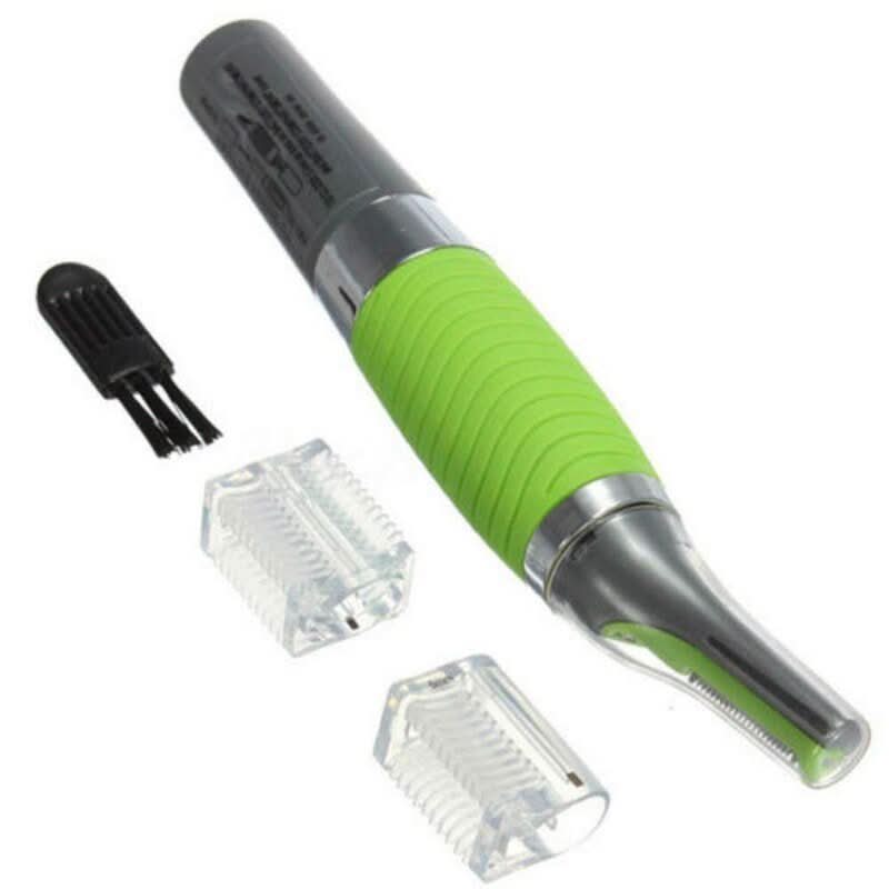 NoseEdge Pro Precision Nose And Ear Trimmer — LED Light, Gentle Hair Removal