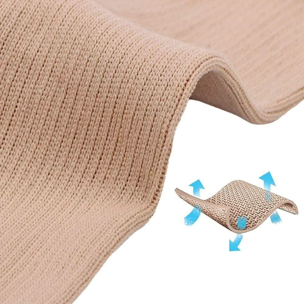 Calze elastiche a compressione FlexEase — Chiusura con cerniera, design per un sostegno tutto il giorno