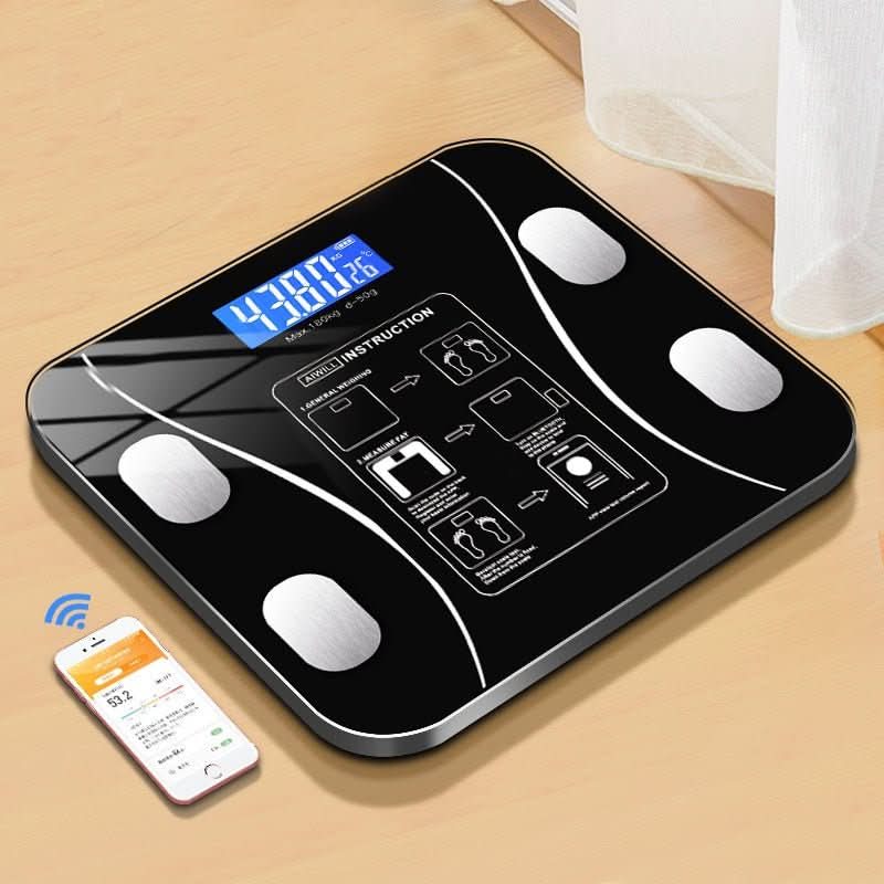PulseScale Smart Scale — Connected Body Analysis, App Sync, Health Tracking Dashboard