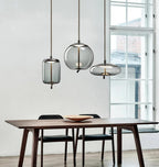 Nordic Rope & Glass Pendant Lights