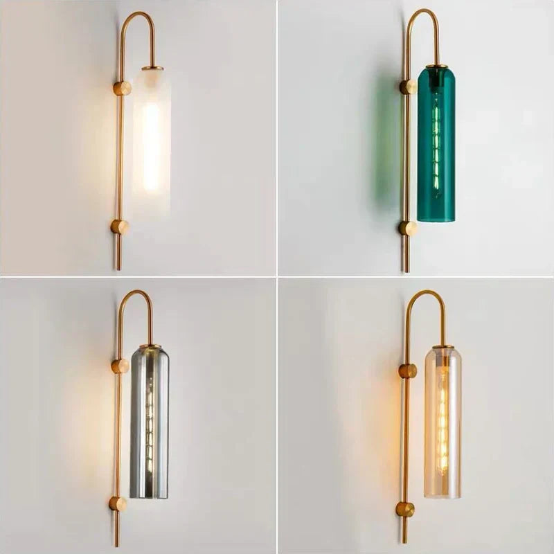 Nordic Glass Pendant Ceiling Light With E27 LED For Bedroom And Living Room