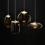 Nordic Rope & Glass Pendant Lights