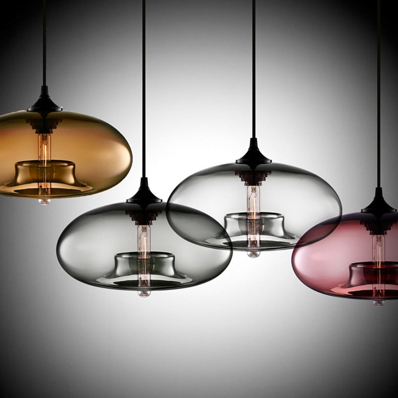 Galloway - Glass Pendant Lights