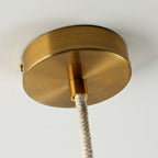Nordic Rope & Glass Pendant Lights