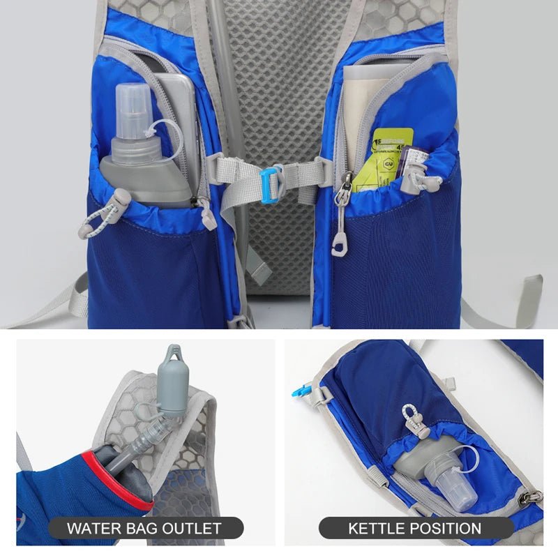 TrailFlex 5L Adjustable Trail Pack — Design compact și respirabil