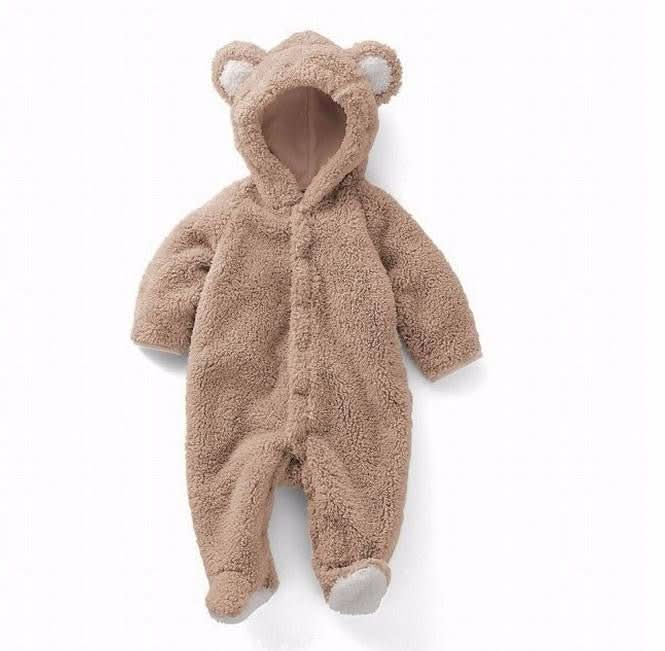 Cuddle Animal Newborn Romper — Ultra Soft & Warm Comfort