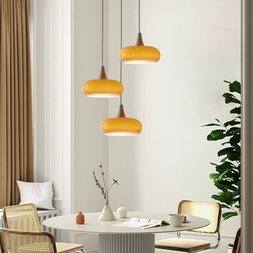 Elowen Wood Pendant Light