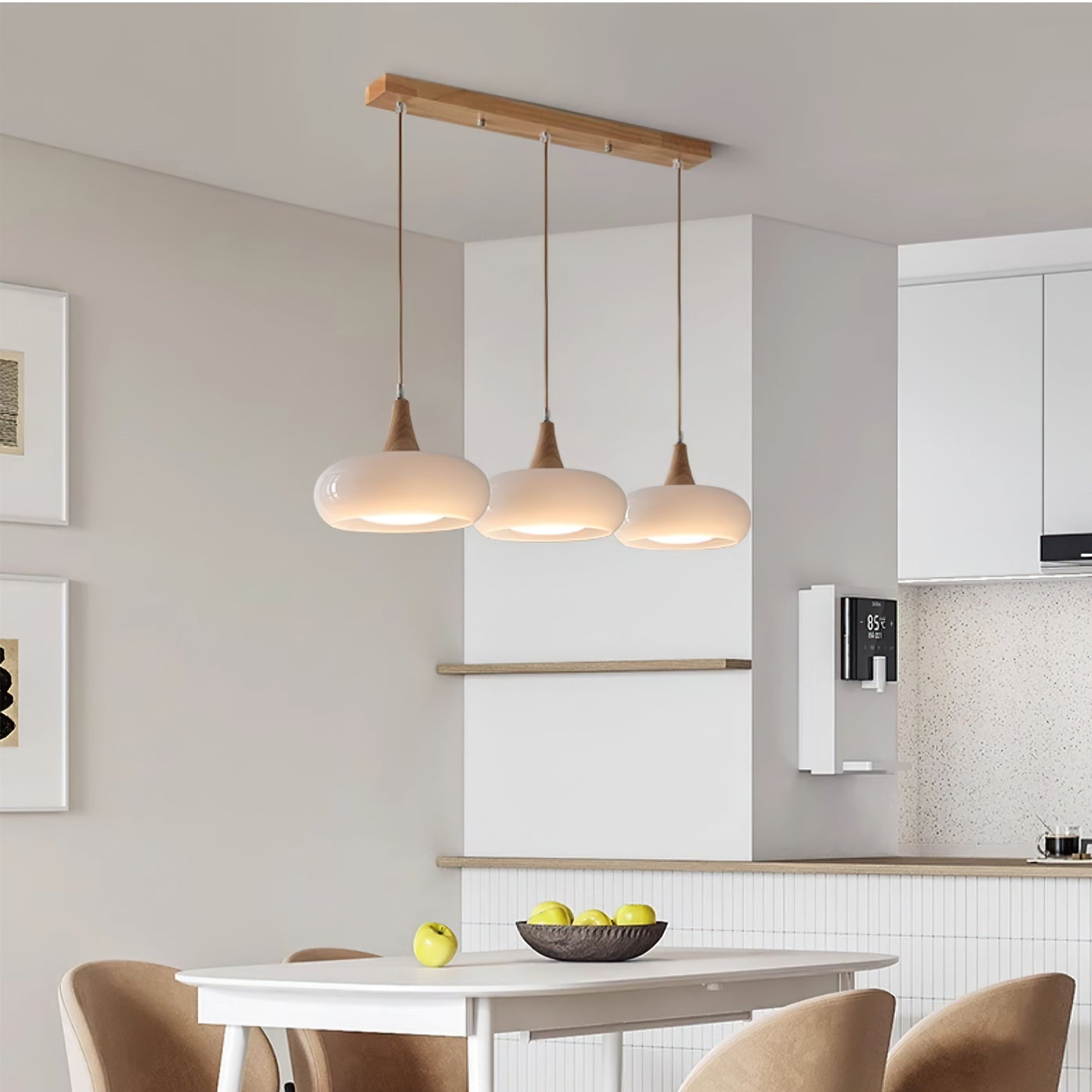 Elowen Wood Pendant Light