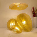 EmeraldLuma Vintage Bamboo LED Pendant Light Fixture