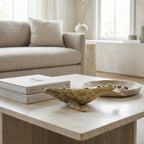 Figura di balena in ottone fatta a mano, elegante decorazione da tavolo costiera - Euroselle