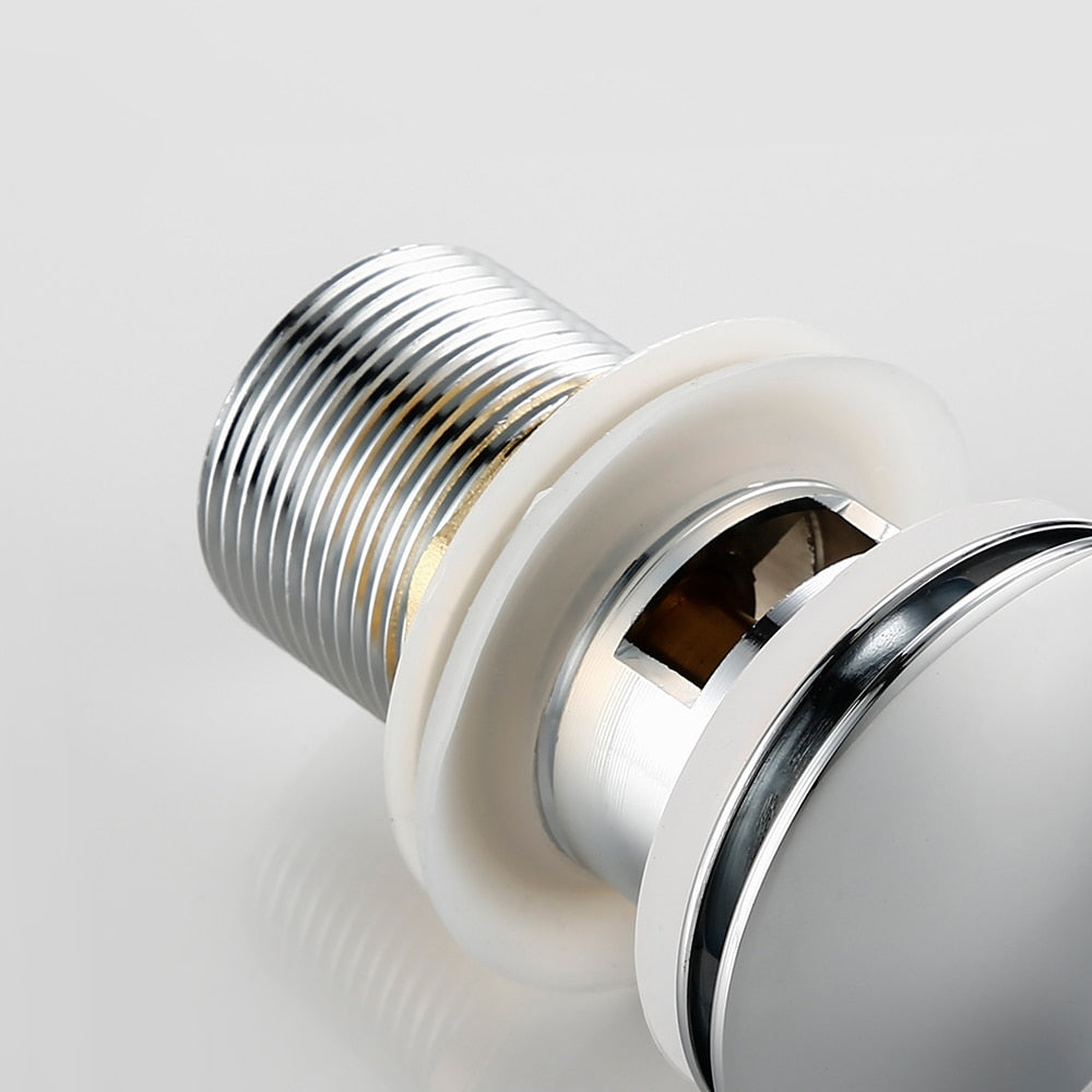 Vessel Sink Pop-Up Drain Assembly — Overflow & Non-Overflow