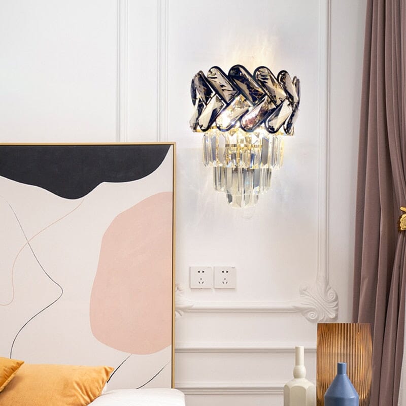 Royal Orchid Kristall-Wandleuchte