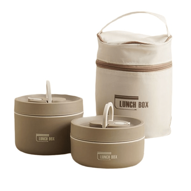 Double-Walled Insulated Lunch Box for Warm Meals - Euroselle
