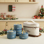 Double-Walled Insulated Lunch Box for Warm Meals - Euroselle