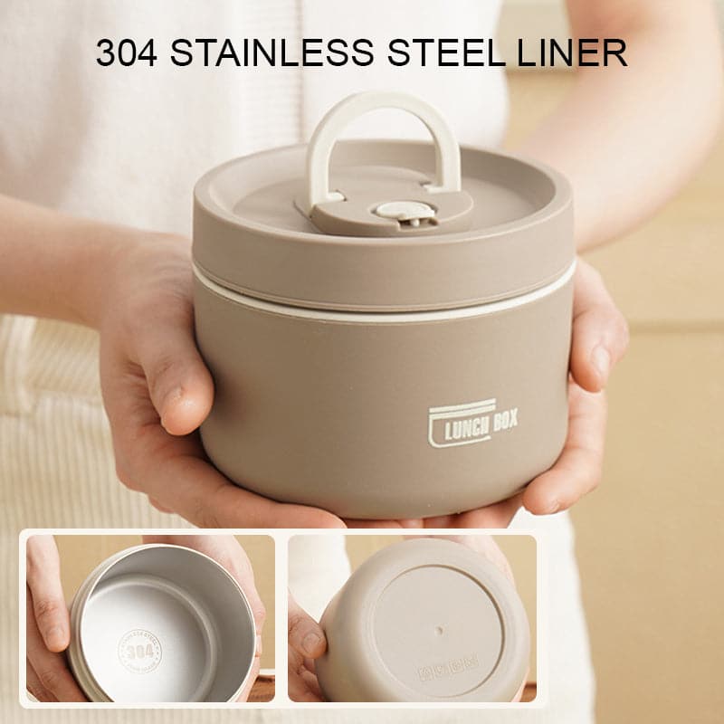 Double-Walled Insulated Lunch Box for Warm Meals - Euroselle