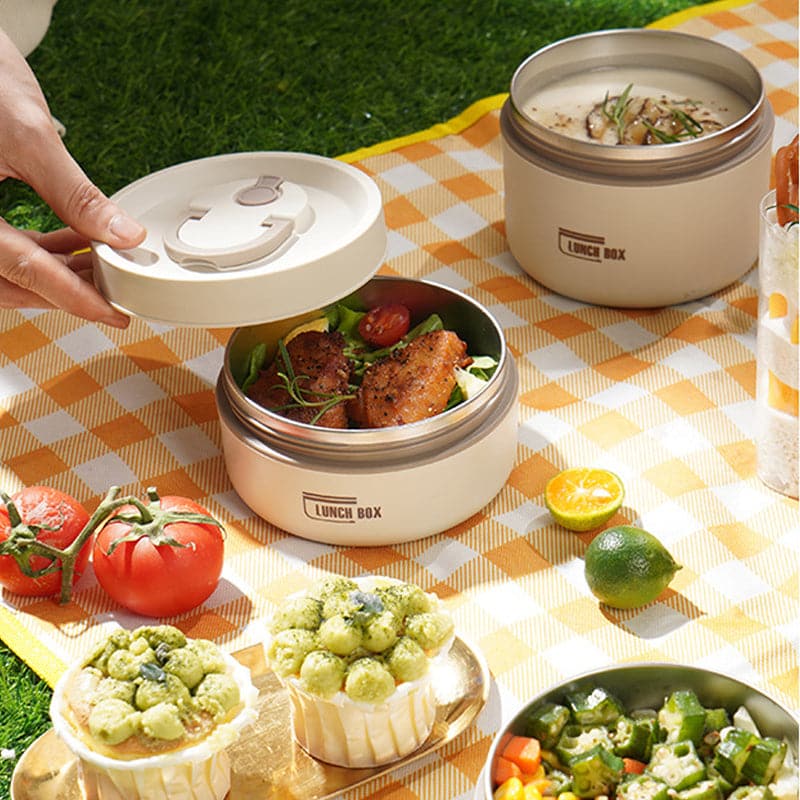 Double-Walled Insulated Lunch Box for Warm Meals - Euroselle
