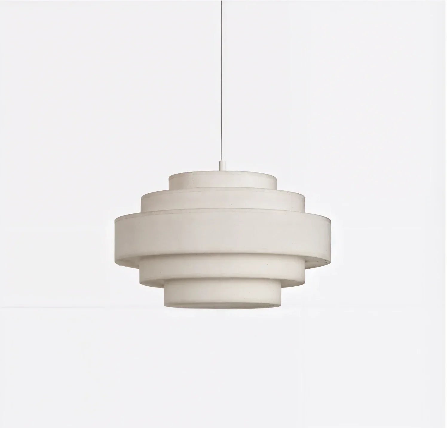 LumenSpiral Spiral Lamp With Textile Finish Ceiling Light For Living Room And Bedroom