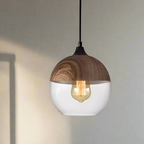 Jevaglo™ | Luxurious Pendant Light made of Glass and Wood