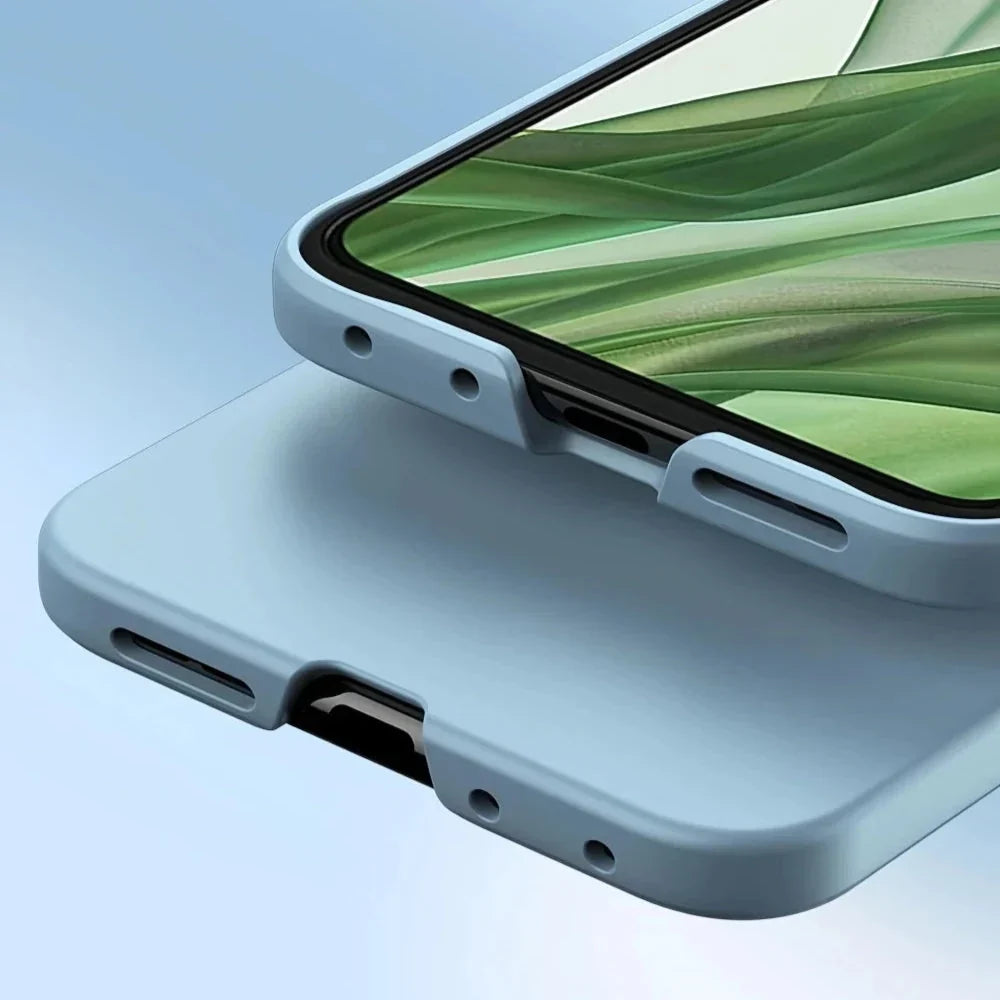 Coque rigide pliable pour téléphone — Protection intégrale de la charnière, bords surélevés