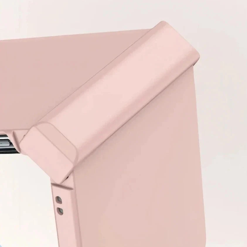 Coque rigide pliable pour téléphone — Protection intégrale de la charnière, bords surélevés