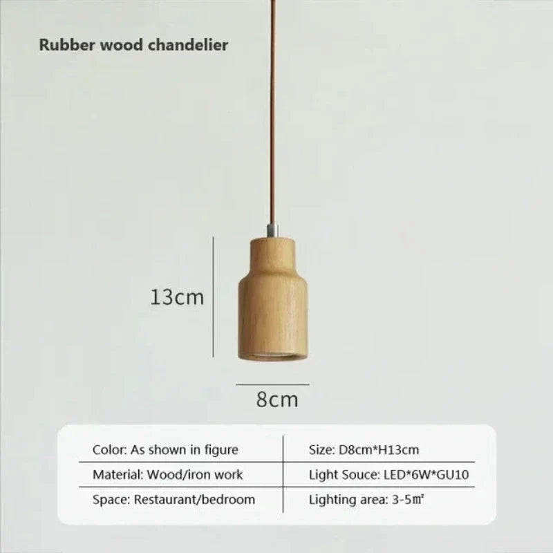 TimberEssence - Nordic wooden pendant light