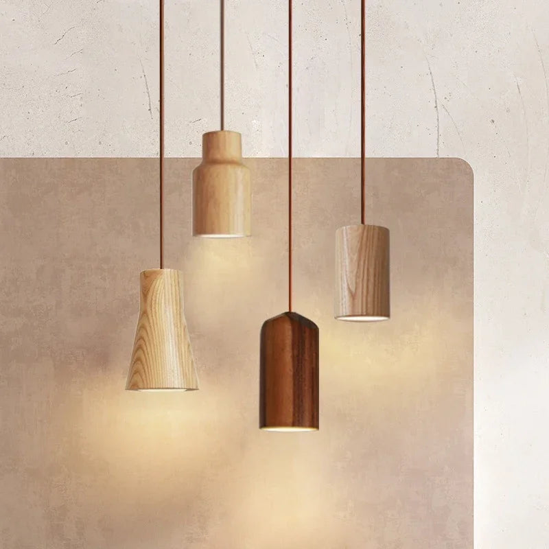 TimberEssence - Nordic wooden pendant light