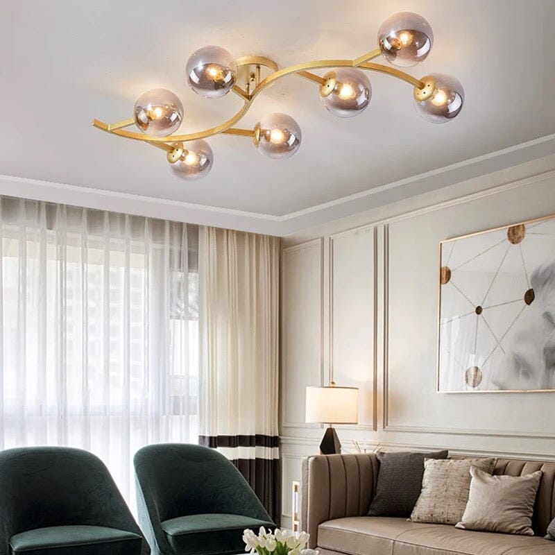 Baumzweig Deckenlampe