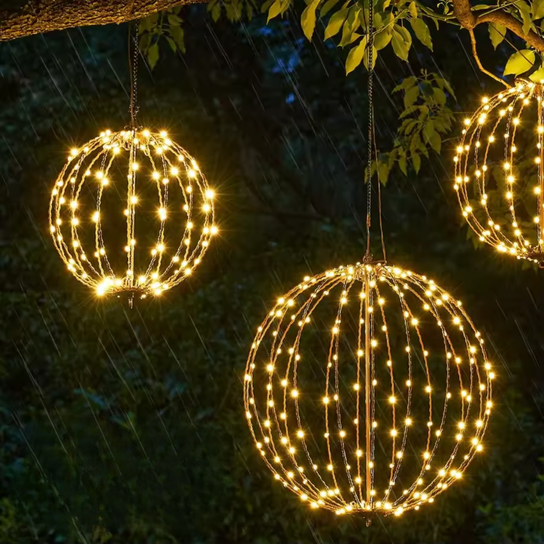 LED kulové světlo na baterie — bezdrátová svítící koule