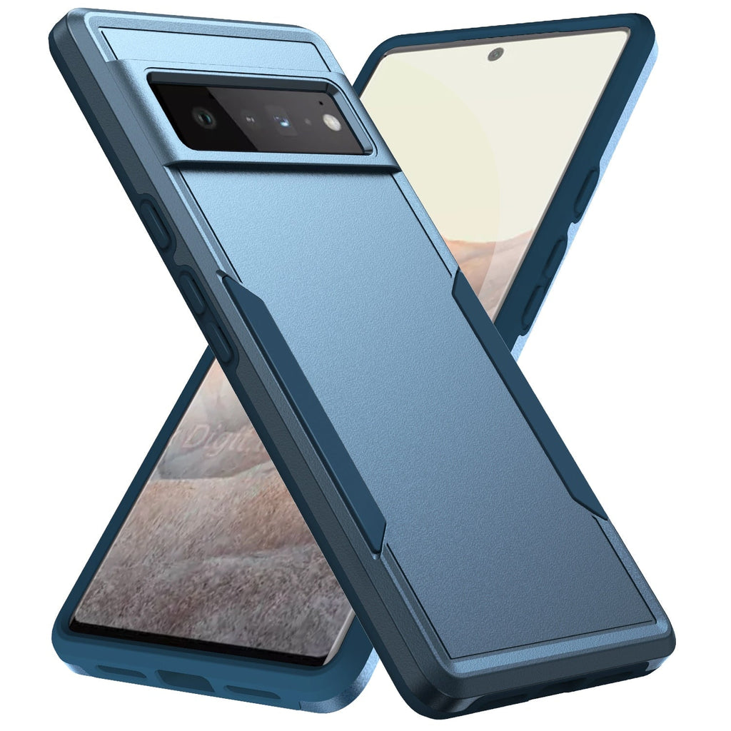 Cover per Google Pixel — Armatura ammortizzante, bordi rialzati, ricarica wireless